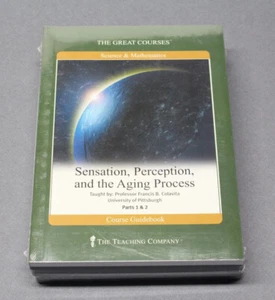 Great Courses: Sensation, Perception, and the Aging Process ~ New - Imagen 1 de 2