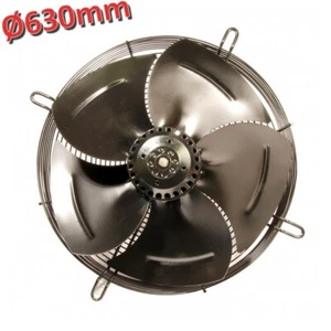 Ventilatore assiale aspirante Ø 630 mm 800 W 380 v - con motore e griglia - Imagen 1 de 3