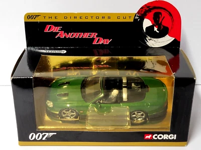 James Bond 007 Jaguar XKR The Directors Cut Die Another Day Corgi CC07603 Green - Image 1 of 4