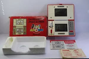 Nintendo Game & Watch MS Mickey & Donald DM-53 Made in Japan Great Condition - Picture 1 of 23