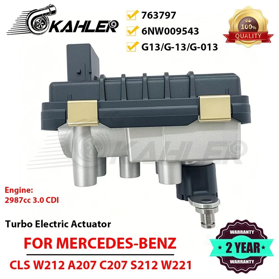 G13 G-013 763797 6NW009543 Turbolader Stellmotor für Mercedes Benz C/E 350 3.0 D - Bild 1 von 1