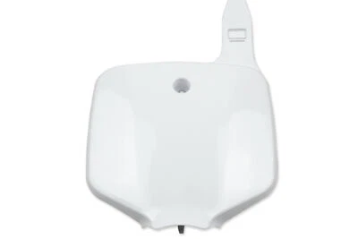 Polisport White Front Number Plate 00-26 KLX110, KX65, RM65 - Изображение 1 из 2