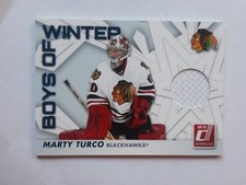 2010-11 Donruss Hockey Marty Turco Boys Of Winter Jersey Card