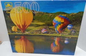 Rompecabezas globos aerostáticos vintage años 80 Golden Guild sellado de fábrica 500 piezas - Imagen 1 de 4
