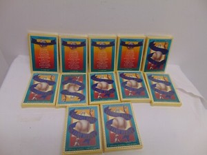 12 sets 1st Edition HOG heroes Baseball Card Stamps Ruth Cobb Gehrig Young Paige