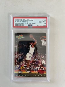 1996 Upper Deck Space Jam - A high Flying Monsters Cryin Jam #55 PSA 10 Jordan - Bild 1 von 2