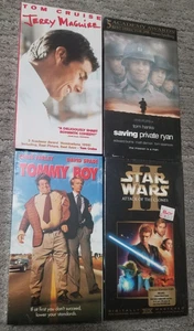 🔥 Lot Of 3 New Sealed VHS 90's Jerry Maguire Saving Private Ryan Tommy Boy - Picture 1 of 2