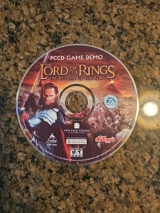 Lord of the Rings The Return of the King PC CD Only EA Games Demo 2003 Untested - Picture 1 of 7