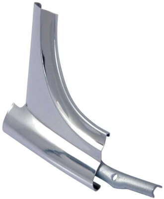 Moldura de parabrisas de esquina inferior derecha REA para Bel Air 150 210 1955-1957 Foto 1 de 4