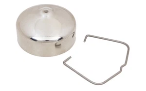 Stainless POINTS COVER Timer Distributor 1939 - 1964 Harley Knuckle UL 45 Servi - Picture 1 of 2