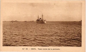 Ceuta Antigua Postal Antigua Correo Vapor Barcos (363) - Imagen 1 de 2