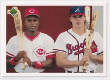 1991 UPPER DECK FINAL EDITION REGGIE SANDERS/RYAN KLESKO ATLANTA