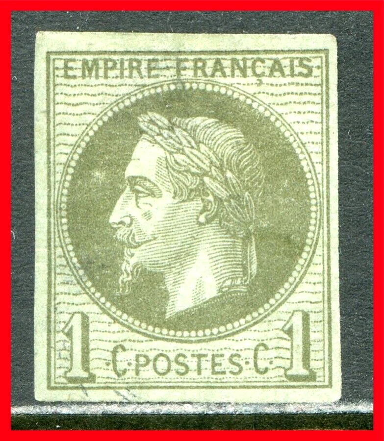 French Colonies Postage Stamp Scott 7, Mint!! Fc1 - Image 1 of 1
