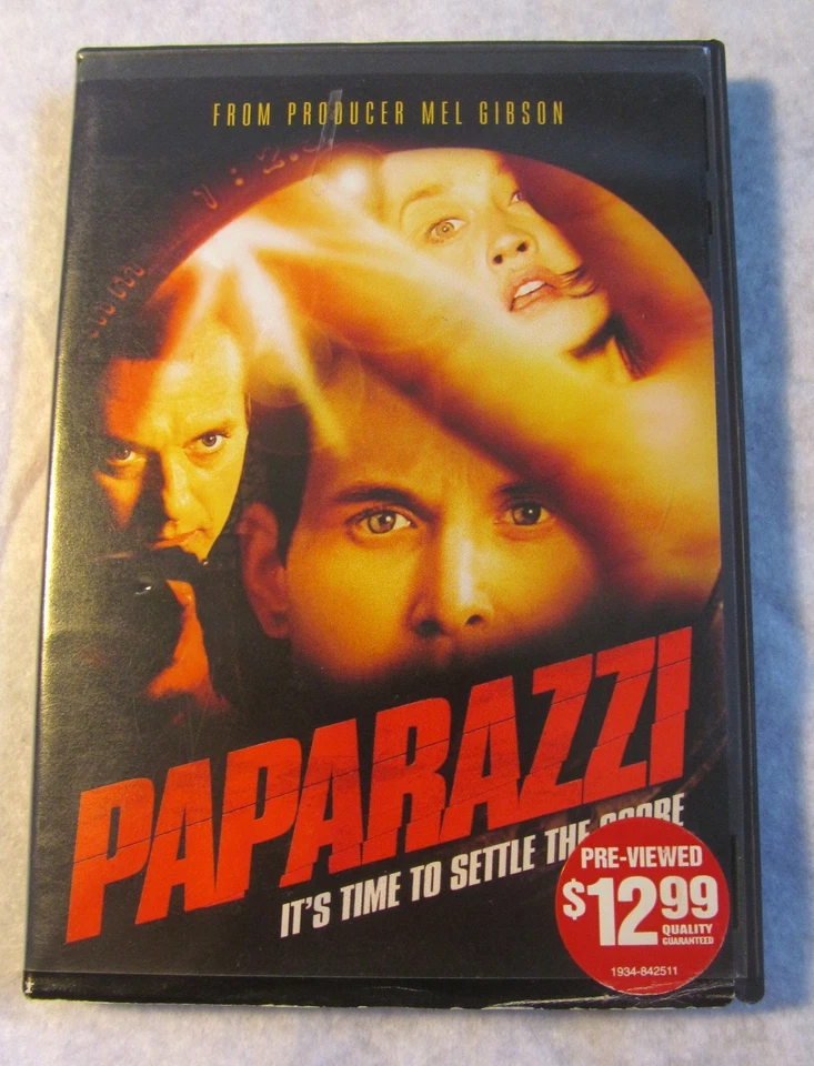 THRILLER MOVIE: PAPARAZZI COLE HAUSER From Producer Mel Gibson US R1 - Image 1 of 1