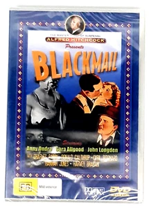 Blackmail DVD 1929 Drama Alfred Hitchcock BRAND NEW SEALED Region 4 - Picture 1 of 2