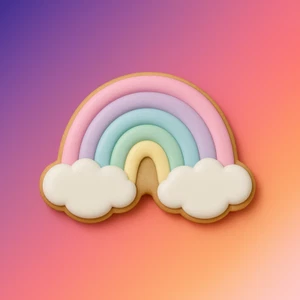 Cortadores de galletas arco iris - Imagen 1 de 6