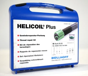 BÖLLHOFF HELICOIL PLUS Gewindereparaturset M 4 x 4 / 6 / 8  | NEU in OVP - Bild 1 von 6