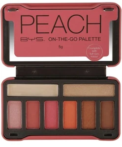 bys on-the-go peach eyeshadow palette 0.17oz/5g - Picture 1 of 4