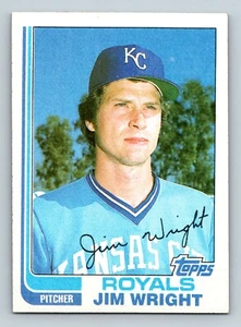 1982 Topps #362 - Jim Wright - Kansas City Royals - Pitcher - Picture 1 of 2