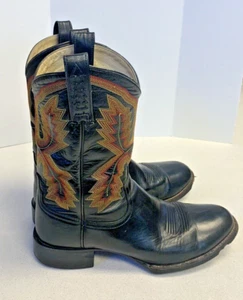 Ariat Cowboy Boot Mens 11 Western Hexel Roper  Hand Crafted in Mexico *flaw - Picture 1 of 12