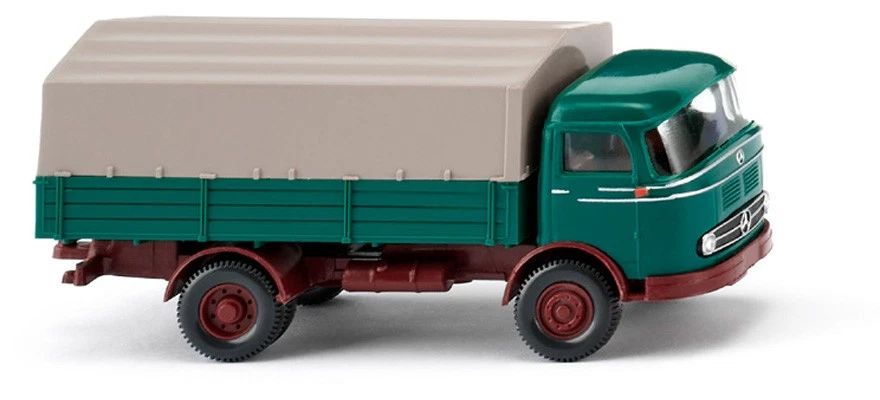 WIKING - MERCEDES-BENZ LP 321 4x2 volquete portador verde - 1/87 - WIK043403 - Imagen 1 de 1