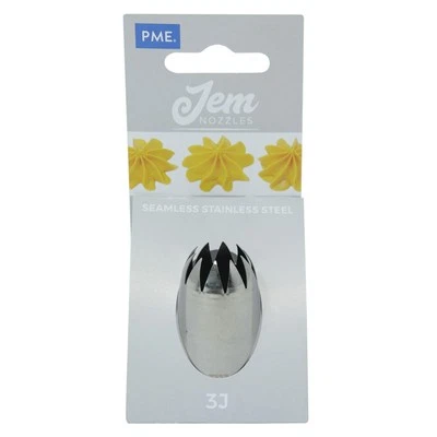 PME Bocchetta Decorativa Acciaio Inossidabile Argento BCEENZ - Immagine 1 di 4