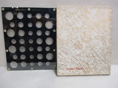 Portamonedas Capital Plastics #461A Estados Unidos juegos de prueba exhibición para 7 juegos Foto 1 de 4