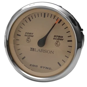 Larson Faria Boat Engine Synchronizer Gauge SY9701B | Euro Series - Picture 1 of 2