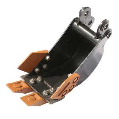 Minibaggerschaufel Aus Metall 7 87 Zoll 200 Mm Baggerlader Zum Graben Von Bis - Bild 1 von 4