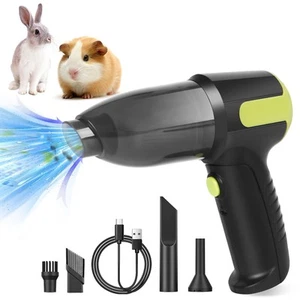 Guinea Pig Poop Vacuum: Mini Handheld Cordless Spot Cleaning Tool for Pet Cag... - Picture 1 of 7
