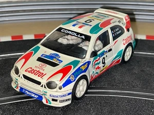 1476-Scalextric Ninco Toyota Corolla #9 Castrol Auriol Giraudet Rallye RACC 1:32 - Picture 1 of 3