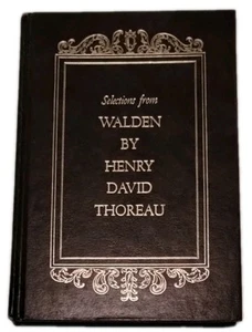 Auswahl aus WALDEN: Henry David Thoreau, 1973 HC Edition, Avenel Books - Bild 1 von 12