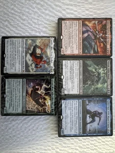 Magic: The Gathering Spiderman Welcome Decks (All 5 Colors / 30-Card Decks) - Picture 1 of 3