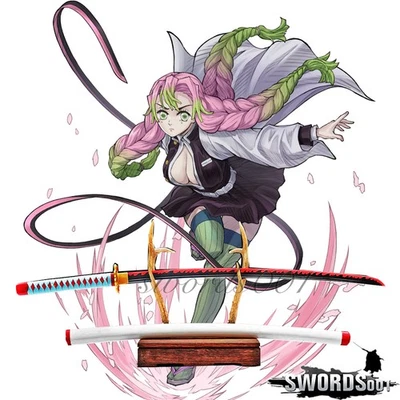 Kanroji Mitsuri 鬼滅の刃 Katana Espada Samurai Japonesa Acero al Carbono Foto 1 de 4