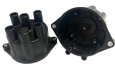 Par de tapas de distribuidor para Nissan Pulsar NX Sentra Tsuru JH-137 1986-1997 1,6 L Foto 1 de 4