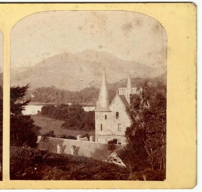 GEORGE WASHINGTON WILSON c1860 Trossachs Hotel & Ben Venue Scotland Hand Written - Image 1 of 3