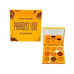 City Color Paradise Love Eye Shadow Palette (#Orange Vibes) Brand New & Sealed!! - Picture 1 of 3