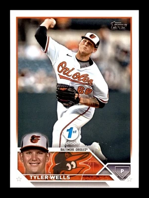 2023 Topps 1st Edition #151 Tyler Wells Baltimore Orioles - Image 1 of 2