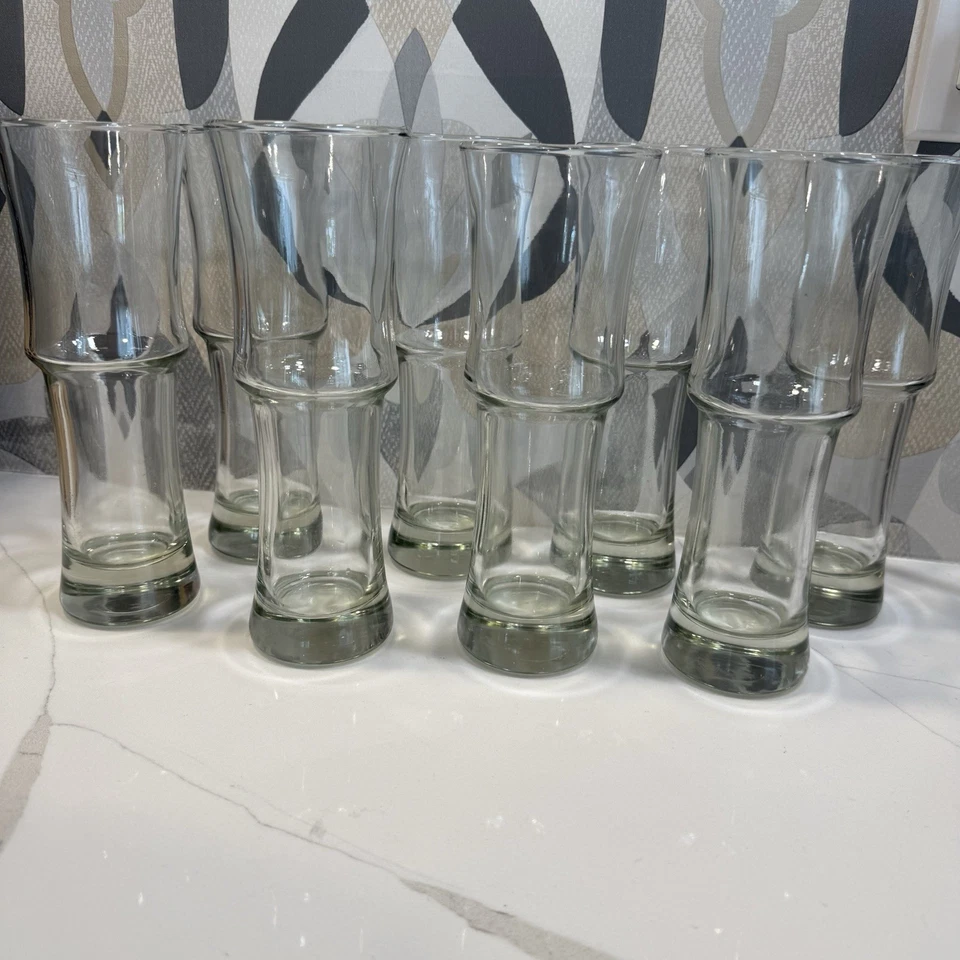 Set Of 8 Libbey 1619 Hurricanes 16 Ounce Napoli Grande Glasses 8.5” Tall EUC - Image 1 of 4