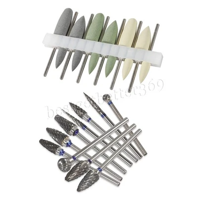 Base pulidora de silicona diamante de laboratorio dental acrílico carburo de tungsteno fresa de pulido Foto 1 de 3