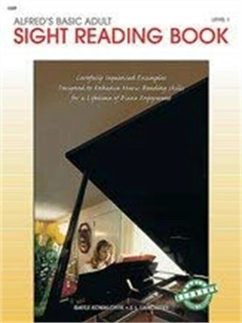 Alfred's Basic Adult Piano Course: Sight Reading Book 1 - Image 1 of 1