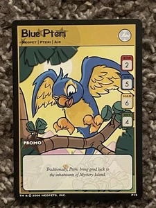 Blue Pteri P15 2006 Promo Neopets TCG Card - Bild 1 von 2
