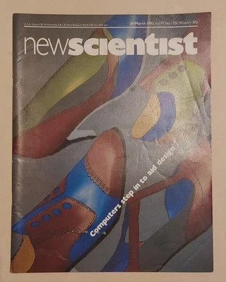 Vintage New Scientist Magazine Computers Step In To Aid Design 1983 #1350 - Image 1 of 2