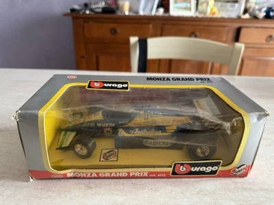 Splendida Burago F1 Monza Grand Prix cod. 6132 1:24 Made in Italy da collezione - Immagine 1 di 4