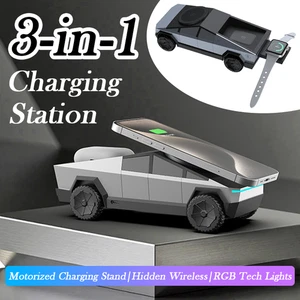 Estación de carga inalámbrica CyberDock 3 en 1 para MagSafe iPhone/AirPods/iWatch NUEVO - Imagen 1 de 13