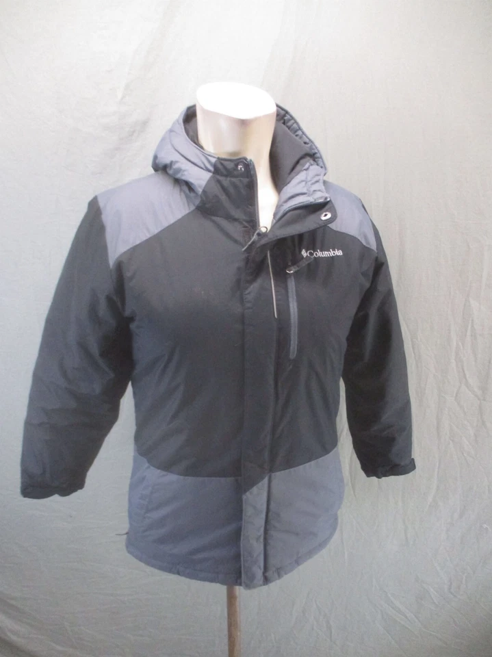 Chaqueta aislante Columbia talla M (10-12) para niños con cremallera 100 % nailon cuello alto 859 Foto 1 de 4