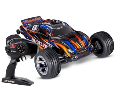 Traxxas Rustler HD BL-2S orange TRX37354-4-ORNG  - Bild 1 von 4