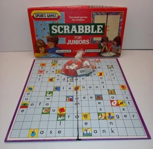 Scrabble Junior board game Vintage 1983 Nice condition for age spears - Picture 1 of 8