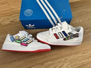 Adidas Originals Retro Trainers Interchangeable Patches Trainers - Picture 1 of 3