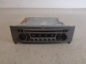 2008 PEUGEOT 308 RADIO STEREO CD PLAYER 96647511XH - Picture 1 of 3